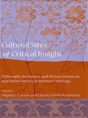 cover image of Cultural Sites of Critical Insight